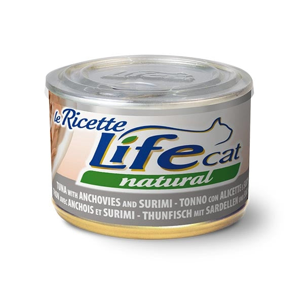 Life Pet Care - Life Cat Le Ricette Tonno con Alicette e Surimi