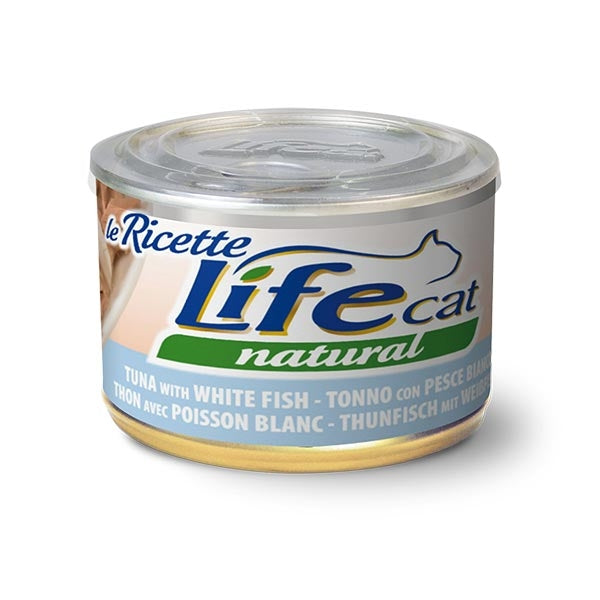 Life Pet Care - Life Cat Le Ricette Tonno con Pesce Bianco