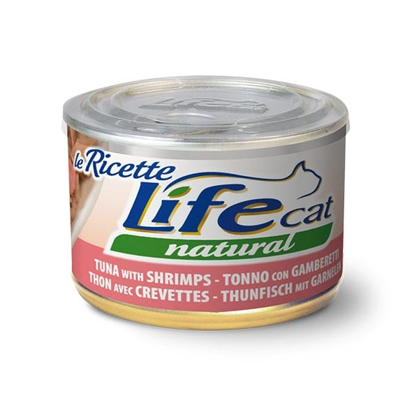 Life Pet Care - Life Cat Le Ricette Tonno con Gamberetti