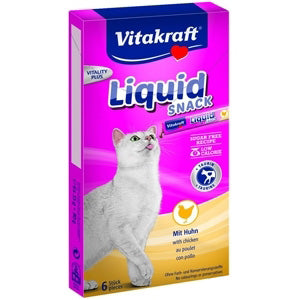 Vitakraft - Liquid Cat Snack Pollo e Taurina