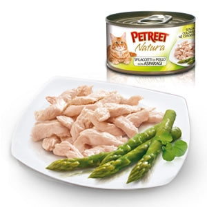 Petreet - Natura Sfilaccetti di Pollo con Asparagi