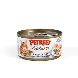 Petreet - Natura Tonno Rosa con Pesce Bianco