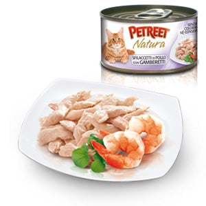 Petreet - Natura Sfilaccetti di Pollo con Gamberetti