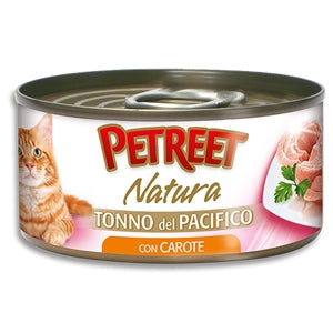 Petreet - Natura Tonno del Pacifico con Carote