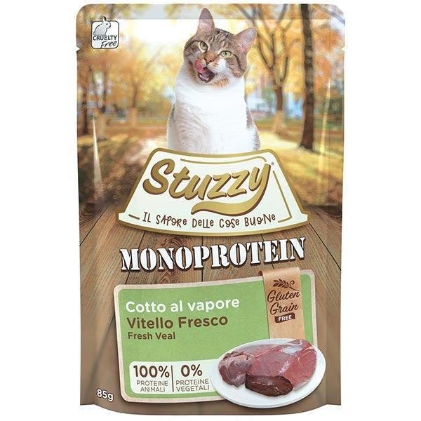 Stuzzy Cat - Monoprotein Grain & Gluten Free Vitello Fresco