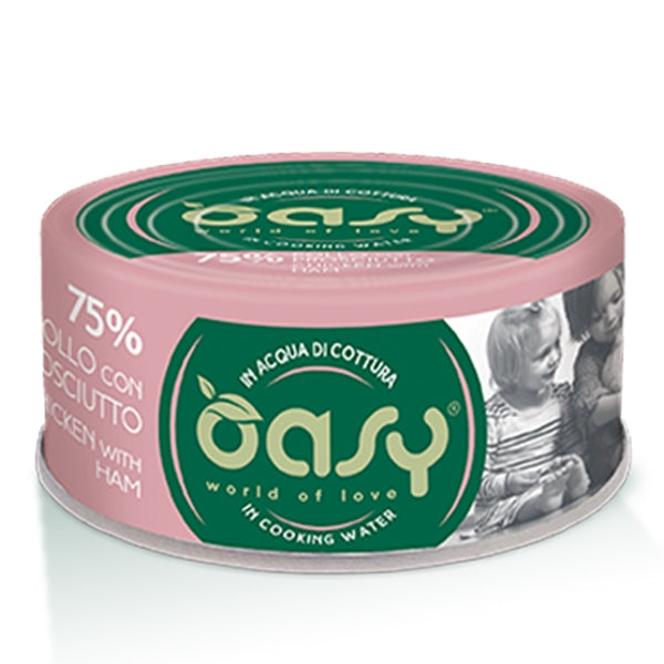 Oasy - More Love Pollo con Prosciutto in Acqua di Cottura
