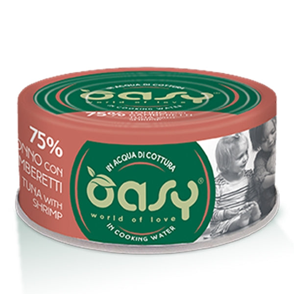 Oasy - More Love Tonno con Gamberetti in Acqua di Cottura