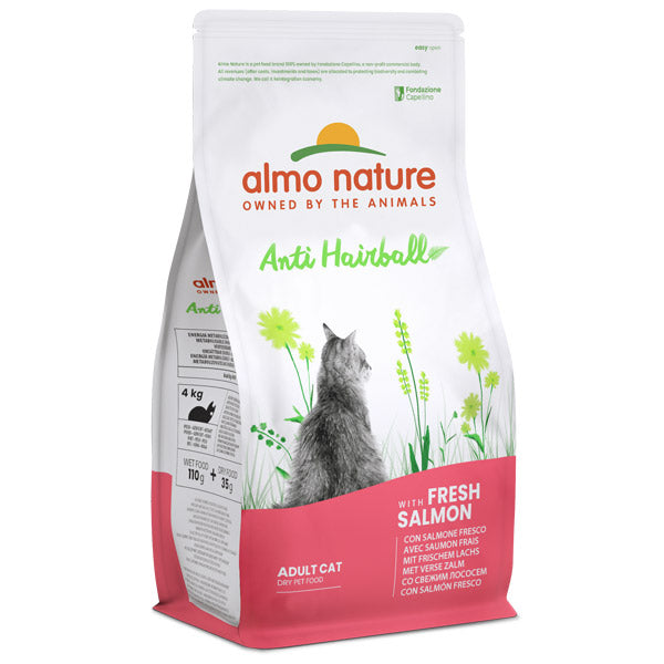 Almo Nature - Holistic Fresh Anti Hairball Dry Salmone e Patate