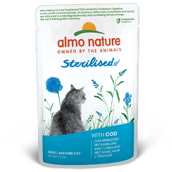 Almo Nature - PFC Sterilised con Merluzzo
