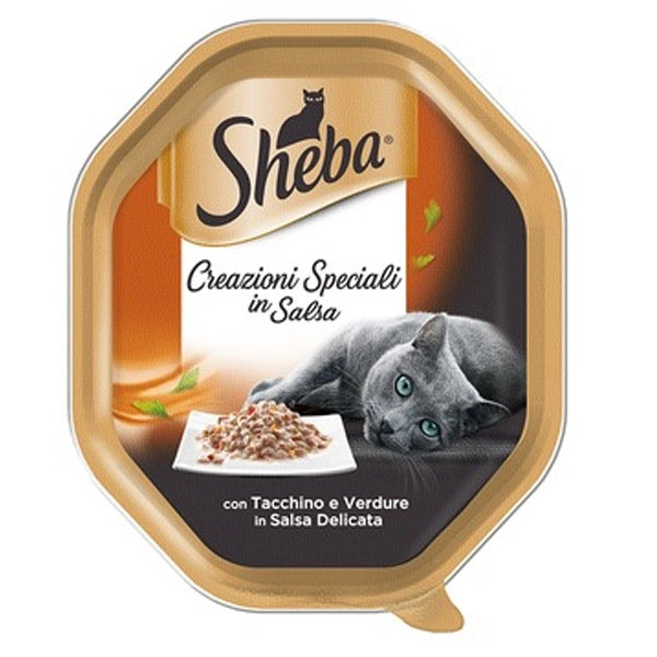 Sheba - Creazioni Speciali con Tacchino e Verdure in Salsa Delicata