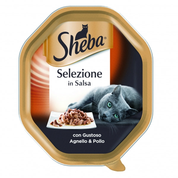 Sheba - Selezione in Salsa con gustoso Agnello e Pollo