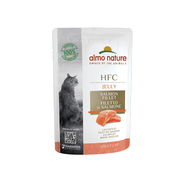 Almo Nature - HFC Jelly Filetto di Salmone