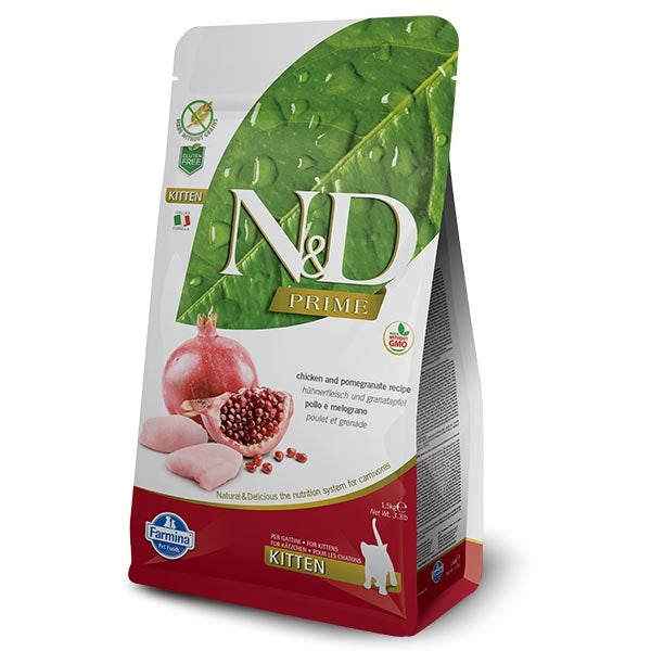 Farmina - Natural & Delicious Prime Kitten con Pollo e Melograno