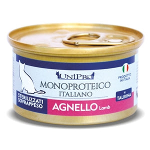 Unipro - Unicamente Agnello Sterilizzati o Sovrappeso