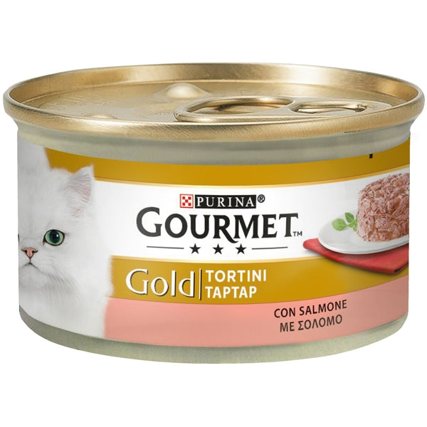 Purina - Gourmet Gold Tortini con Salmone