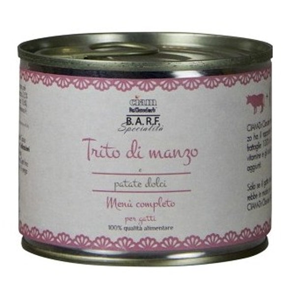 Dr Clauder's - Barf Menu Completo Trito di Manzo per Gatti