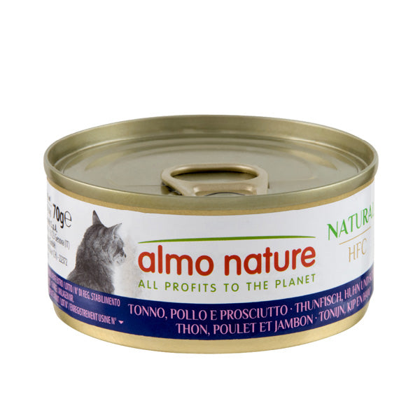 Almo Nature - HFC Natural Tonno, Pollo e Prosciutto