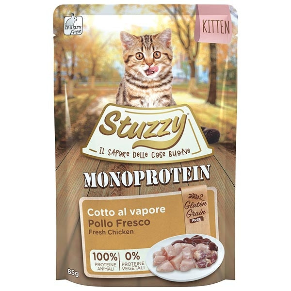 Stuzzy Cat - Monoprotein Grain & Gluten Free Kitten Pollo Fresco