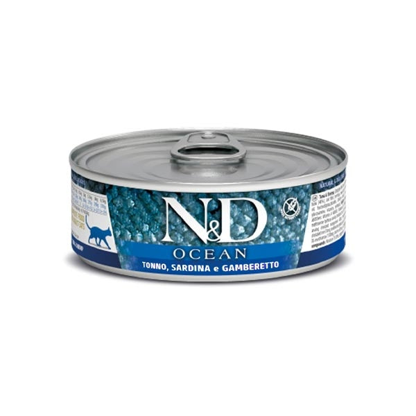 Farmina - Natural & Delicious Ocean con Tonno, Sardina e Gamberetto