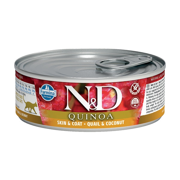 Farmina - Natural & Delicious Quinoa Skin & Coat Quaglia e Cocco