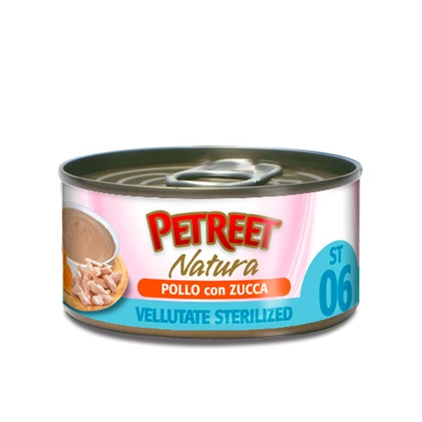 Petreet - Natura Vellutate Sterilized Pollo con Zucca