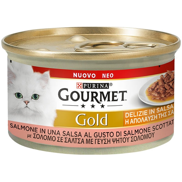 Purina - Gold Delizie con Salmone in Salsa
