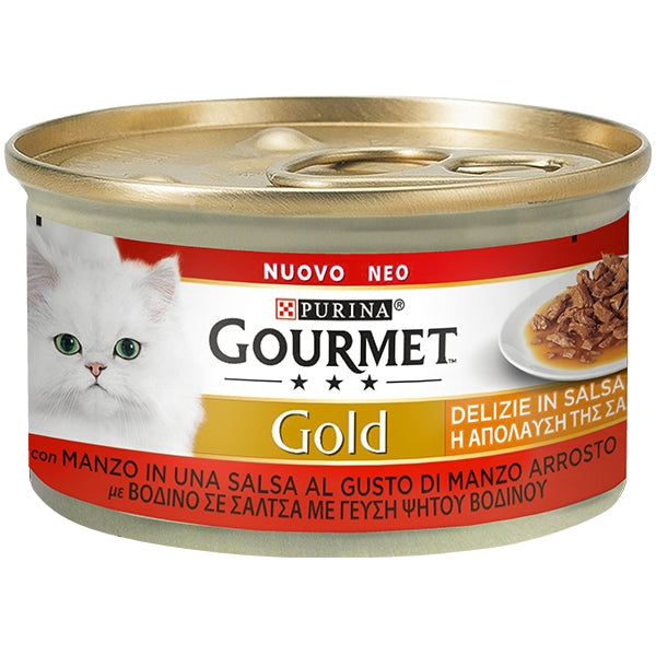 Purina - Gold Delizie con Manzo in Salsa