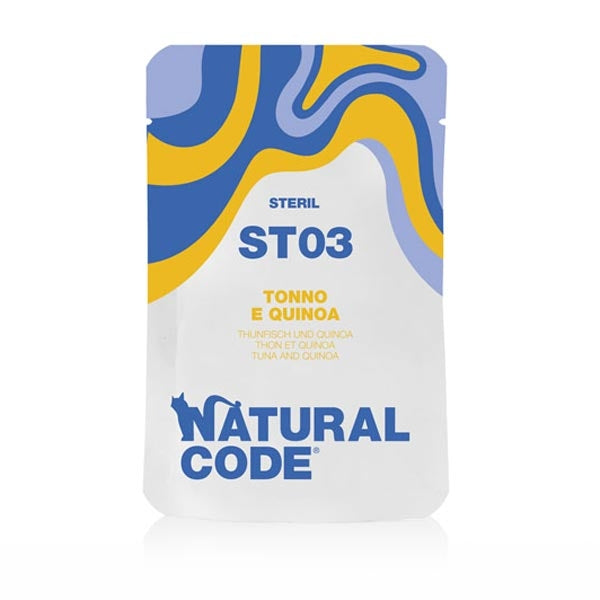 Natural Code - ST03 Tonno e Quinoa Gatti Sterilizzati