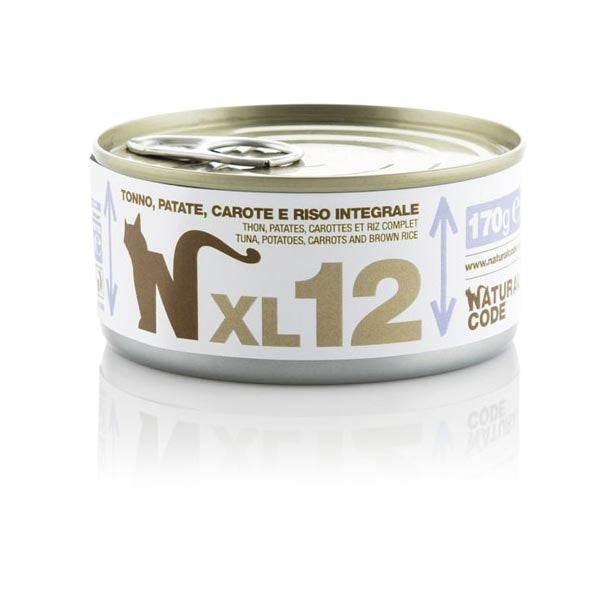 Natural Code - XL 12 con Tonno, Patate, Carote e Riso Integrale
