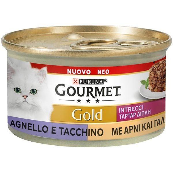 Purina - Gourmet Gold Intrecci di Gusto Tacchino e Agnello