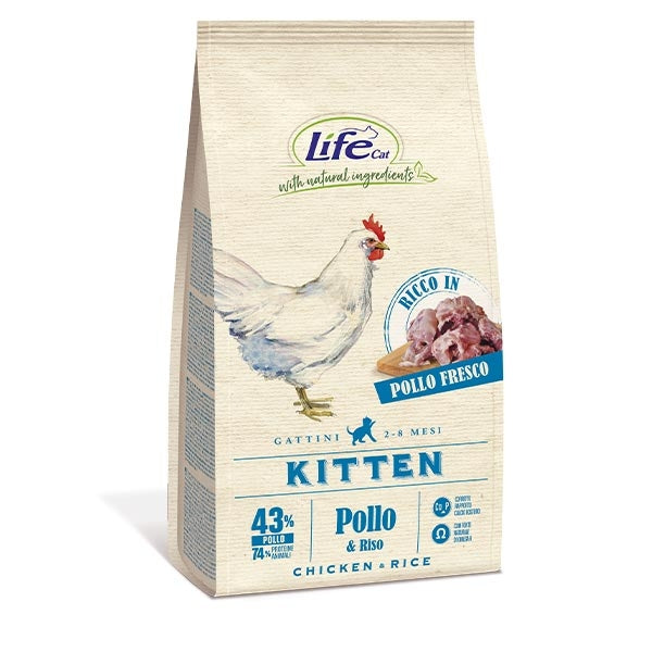 Life Pet Care - Natural Ingredients Kitten con Pollo