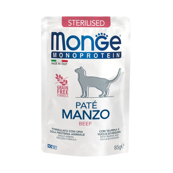 Monge - Natural Superpremium Monoprotein Sterilised Manzo