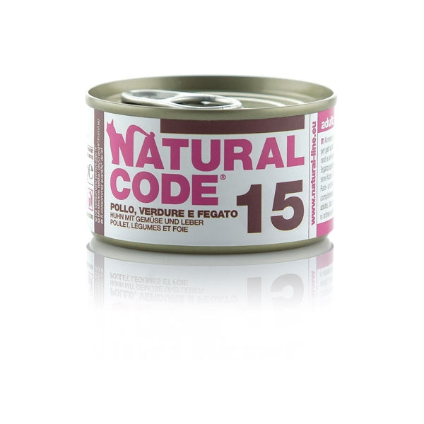 Natural Code - 15 Pollo Verdure e Fegato