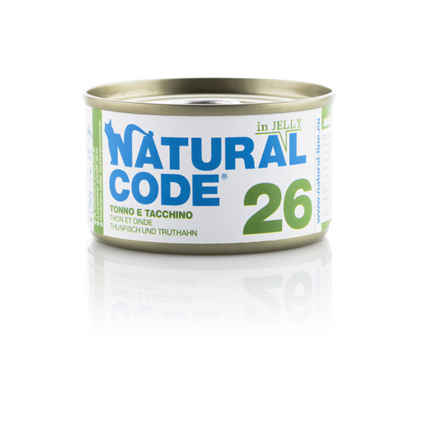 Natural Code - 26 Tonno e Tacchino in Jelly
