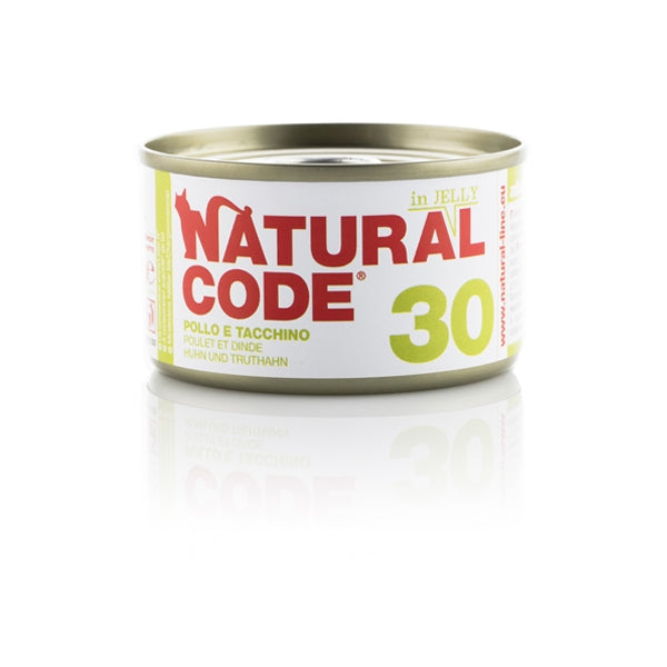 Natural Code - 30 Pollo e Tacchino in Jelly