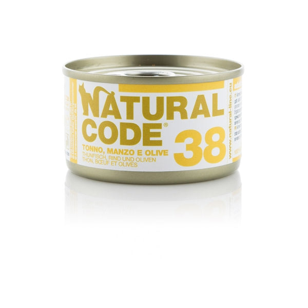 Natural Code - 38 Tonno, Manzo e Olive