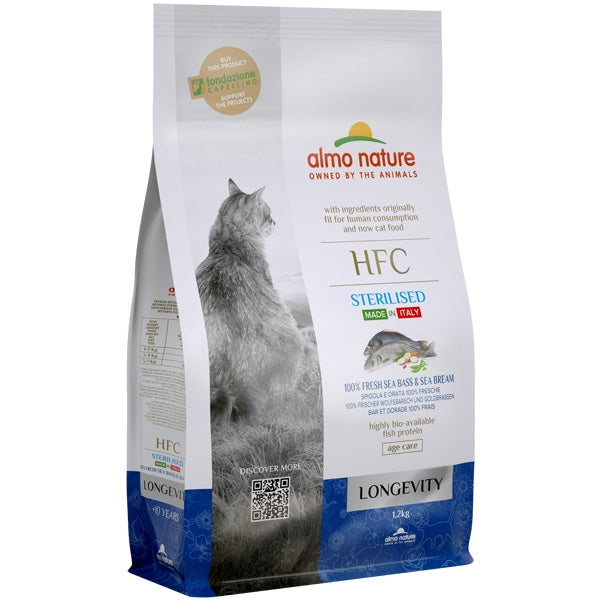 Almo Nature - HFC Longevity Sterilizzato Spigola e Orata