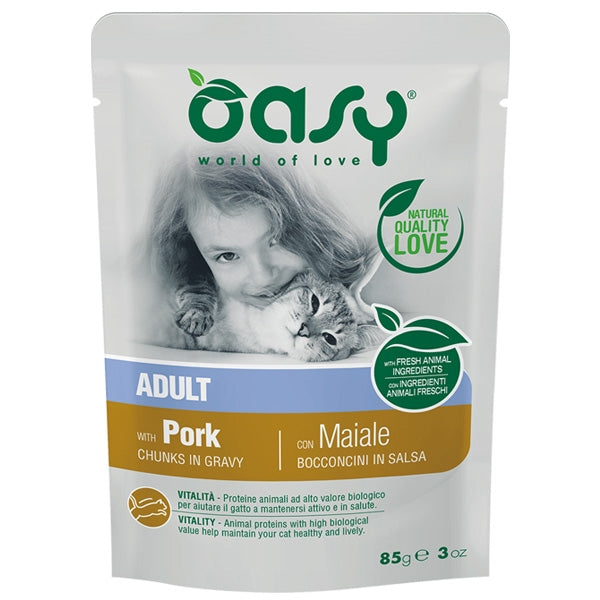 Oasy - Bocconcini in Salsa Adult con Maiale
