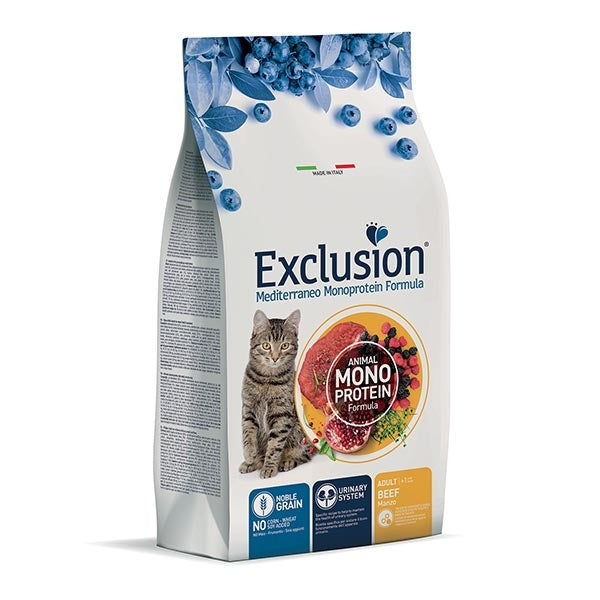 Exclusion - Mediterraneo Monoprotein Adult Manzo