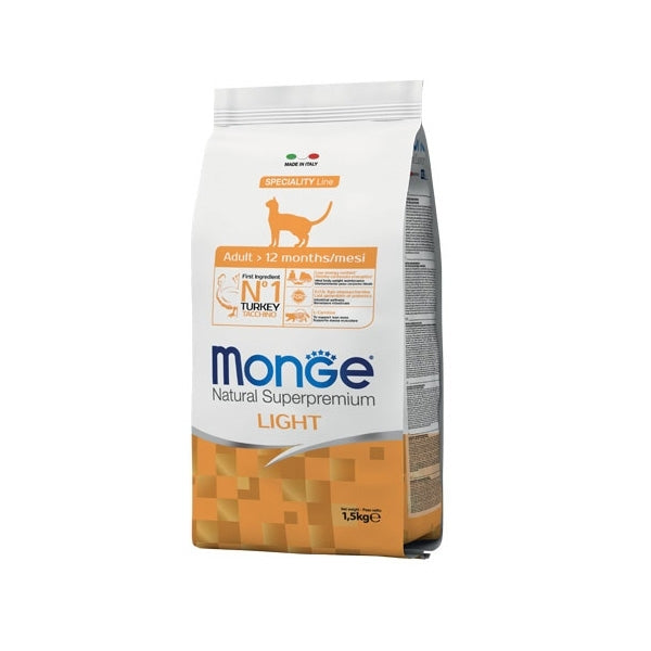 Monge - Natural Superpremium Adulto Light Tacchino