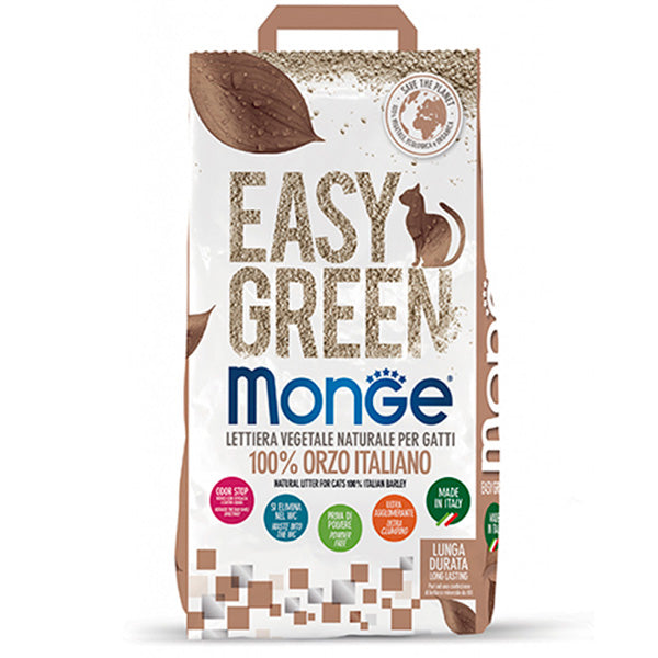 Monge - Lettiera Easy Green 100% Orzo Italiano