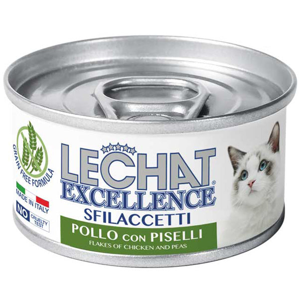 Lechat - Excellence Sfilaccetti Pollo con Piselli