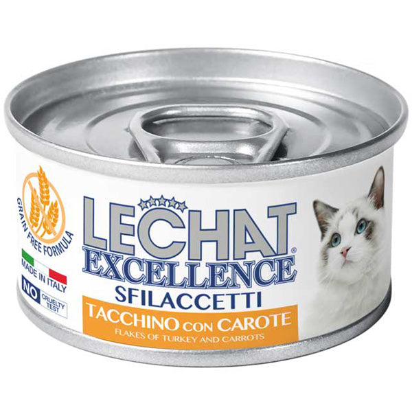 Lechat - Excellence Sfilaccetti Tacchino con Carote