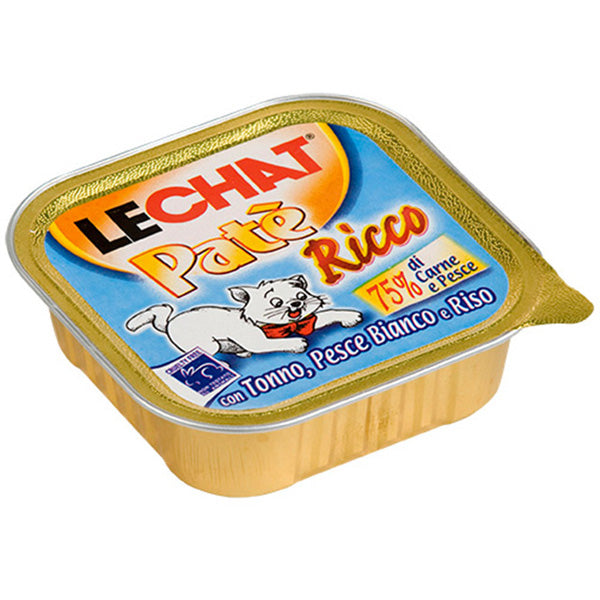 Lechat - Pate' Ricco con Tonno Pesce Bianco e Riso