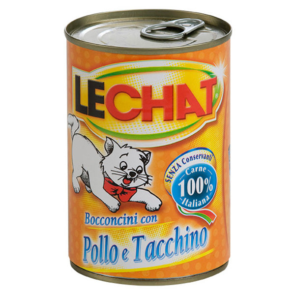 Lechat - Classico Bocconcini con Pollo e Tacchino