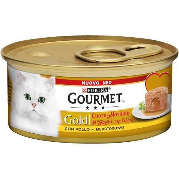 Purina - Gourmet Gold Cuore Morbido con Pollo