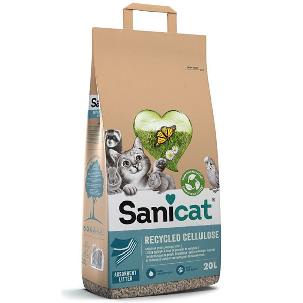 Sanicat - Lettiera Recycled Cellulose Assorbente