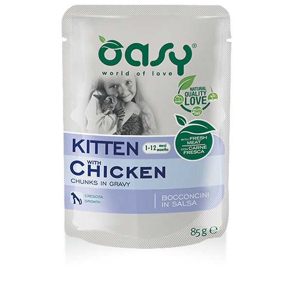 Oasy - Bocconcini in Salsa Kitten con Pollo