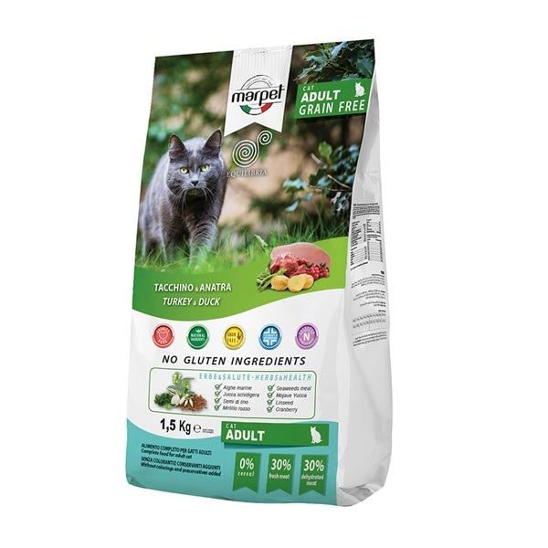 Marpet - Equilibria Grain Free Adult Tacchino e Anatra