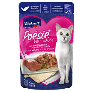 Vitakraft - Poèsie Deli Sauce con Merluzzo Nero